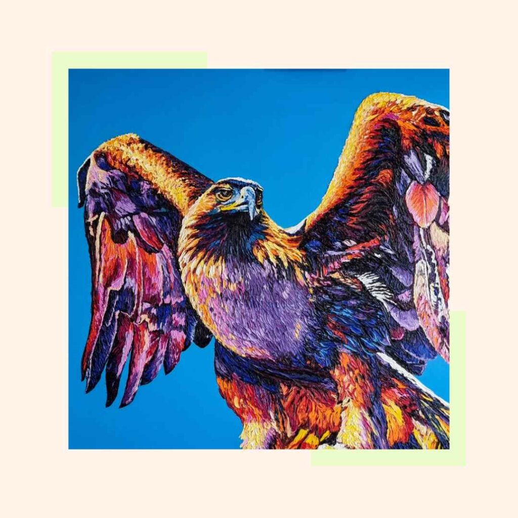 Eagle painting